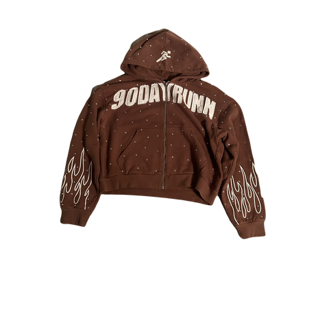 90DayRunn Hoodie (Brown)