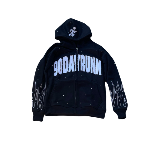 90DayRunn Hoodie (BLACK)